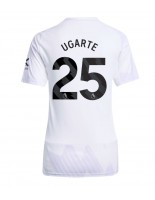 Ženske Nogometnih dresov Manchester United Manuel Ugarte #25 Gostujoči 2025-26 Kratki rokavi